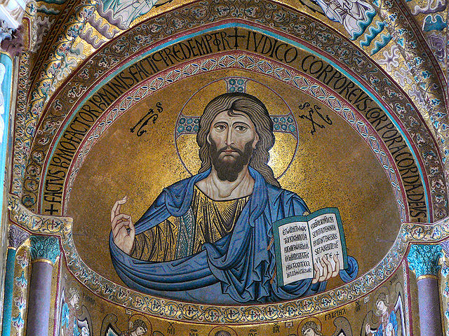 Christ Pantokrator, Cathedral of Cefalù, Sicily