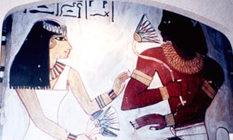 エジプトの王と王妃