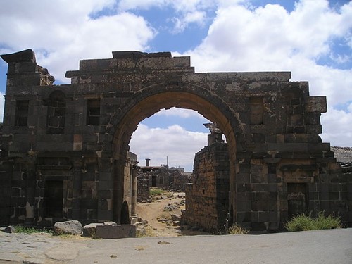 Bosra, Syria - Nabatean Arch