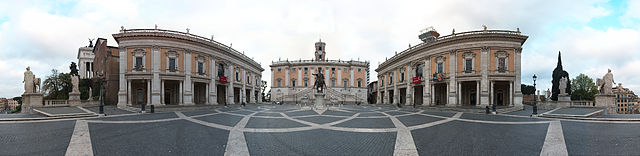 Piazza del Campidoglio panoramic view 39948px.jpg