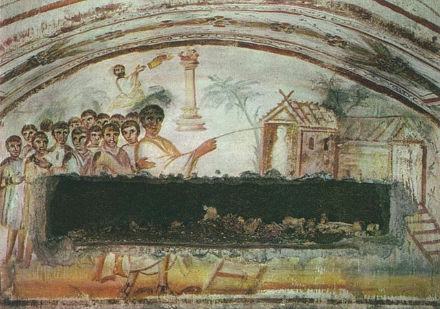 CatacombViaLatina Resurrection of Lazarus.jpg