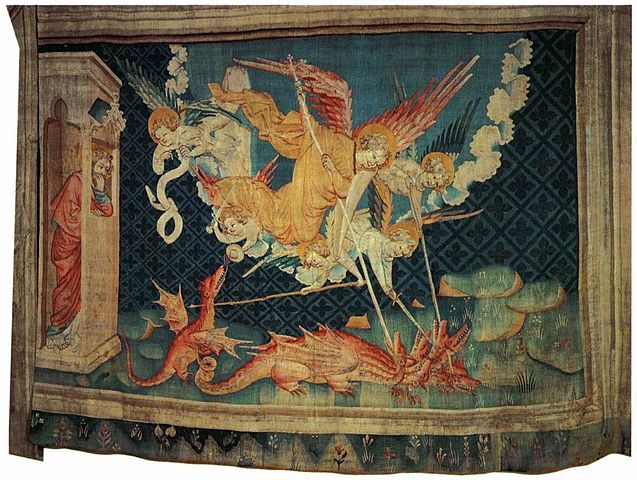 Hennequin de Bruges - Saint Michael fighting the Dragon - WGA24178.jpg