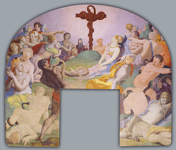 Agnolo Bronzino - The adoration of the bronze snake - Google Art Project (27465014).jpg