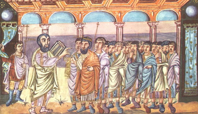 Moses repeated the commandments to the people (detail).jpg