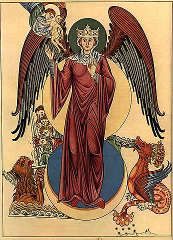 Woman of the Apocalypse (Hortus deliciarum).jpg