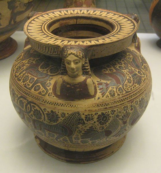 Protocorinthian Pyxis