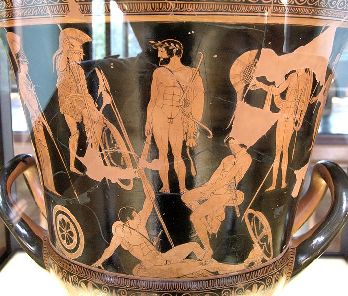 Krater Niobid Painter A Louvre G341