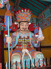 Korea-Busan-Beomeosa 6217-07 Guardian of the North